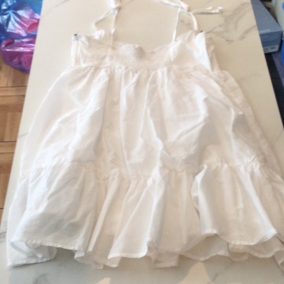 Forever 21 white prairie babydoll dress, small. - Picture 6 of 6